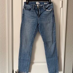 Frame Denim Light Blue Ankle Jeans